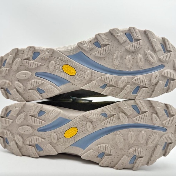 Merrell Mens Speed Solo Mid Hiking Boots US 15 M Green Bone Suede Waterproof NIB - Picture 8 of 9